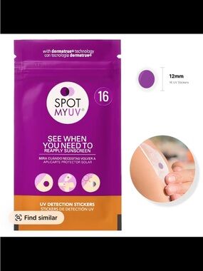 SpotMyUV UV Detection Sticker That Shows You When to Reapply Sunscreen